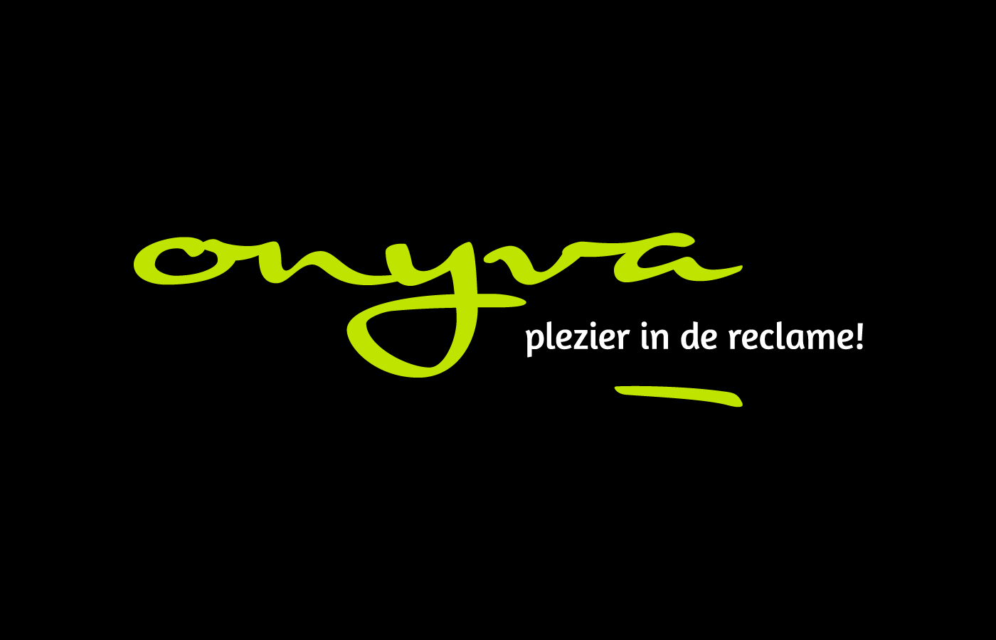 reclamebureau ONyVA – plezier in de reclame! logo